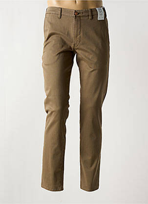 Pantalon chino bio taille normale marron M5 BY MEYER homme