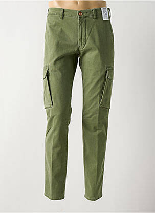 Pantalon cargo slim taille normale vert M5 BY MEYER homme
