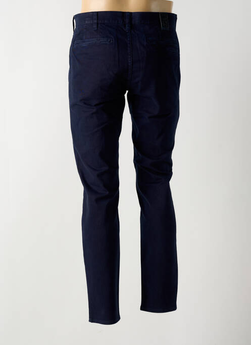 Pantalon chino bio taille normale bleu M5 BY MEYER homme