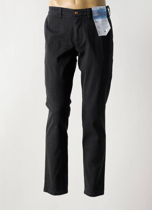 Pantalon chino imprimé imprimé prince de galle taille normale gris M5 BY MEYER homme