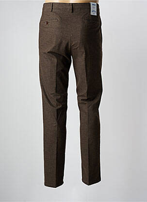 Pantalon chino poches marron MEYER homme