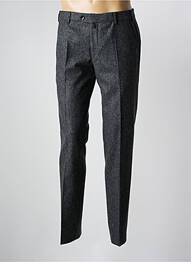 Pantalon slim fermeture zippée sous rabat boutonné gris MEYER homme