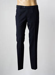Pantalon slim fermeture zippée sous rabat boutonné bleu MEYER homme