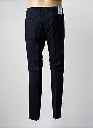Pantalon slim fermeture zippée sous rabat boutonné bleu MEYER homme