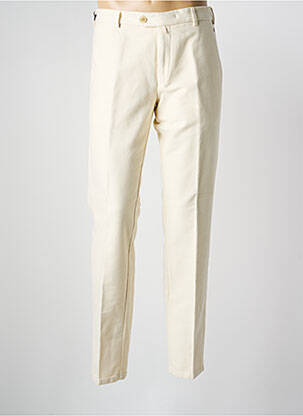 Pantalon chino beige MEYER pour homme