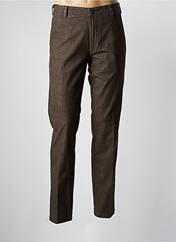 Pantalon chino marron MEYER pour homme seconde vue