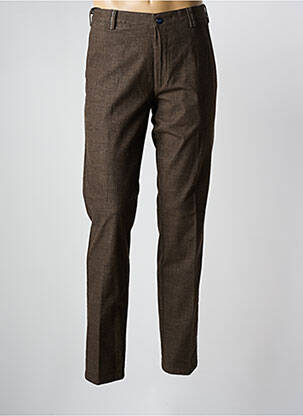 Pantalon chino marron MEYER pour homme