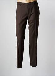 Pantalon chino marron MEYER pour homme seconde vue