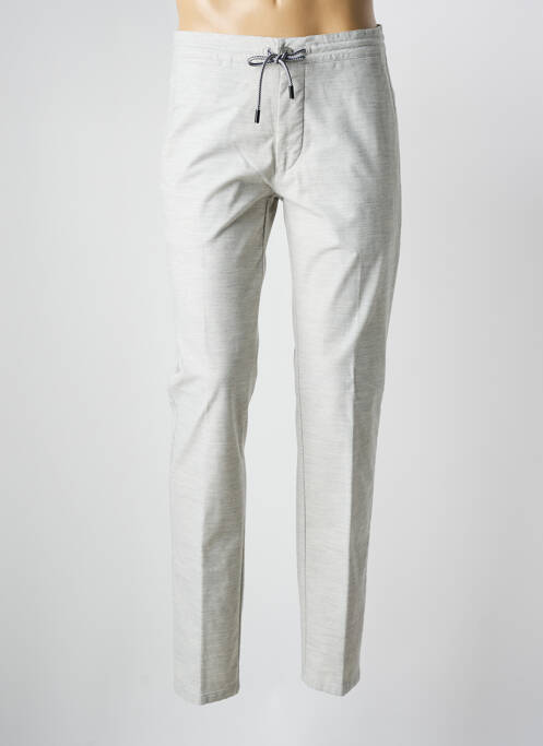 Pantalon chino gris MEYER pour homme