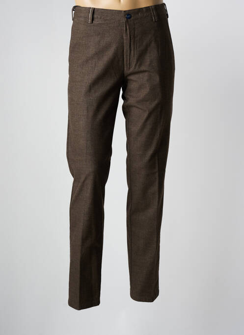 Pantalon chino marron MEYER pour homme