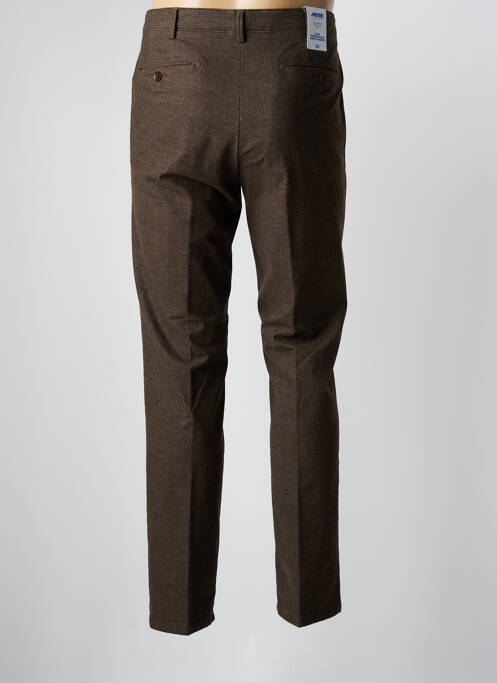 Pantalon chino marron MEYER pour homme