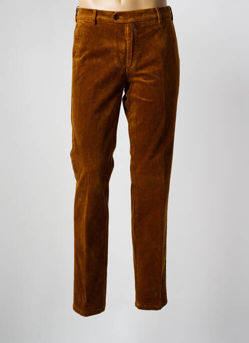 Pantalon chino marron MEYER pour homme
