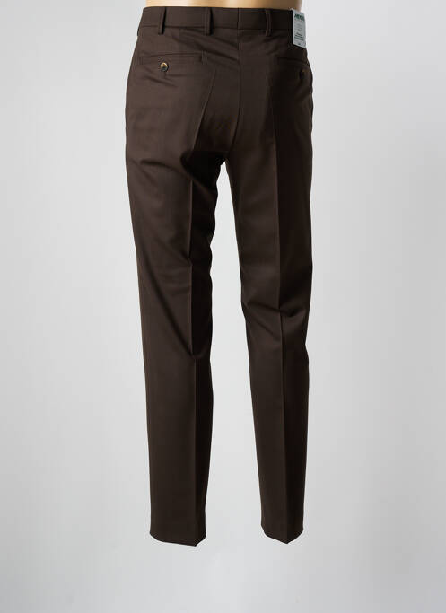 Pantalon chino marron MEYER pour homme