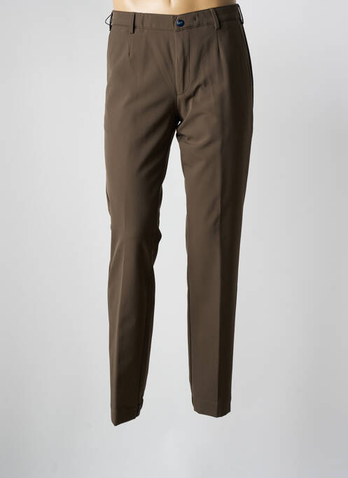 Pantalon chino marron MEYER pour homme