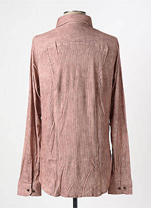 Chemisier coupe cintrée manches longues marron DESOTO femme