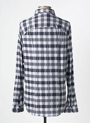 Chemise manches longues imprimé fantaisie gris DESOTO homme