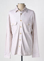 Chemise manches longues beige DESOTO pour homme seconde vue