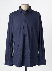 Chemise manches longues bleu DESOTO pour homme seconde vue