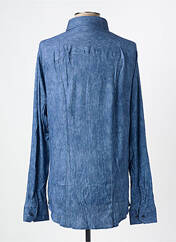 Chemise manches longues bleu DESOTO pour homme seconde vue