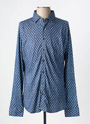 Chemise manches longues bleu DESOTO pour homme seconde vue