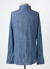 Chemise manches longues bleu DESOTO pour homme seconde vue