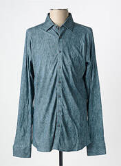 Chemise manches longues bleu DESOTO pour homme seconde vue