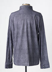 Chemise manches longues bleu DESOTO pour homme seconde vue