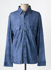 Chemise manches longues bleu DESOTO pour homme seconde vue