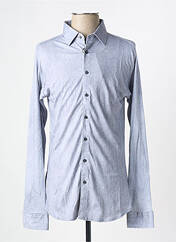 Chemise manches longues bleu DESOTO pour homme seconde vue