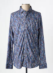 Chemise manches longues bleu DESOTO pour homme seconde vue