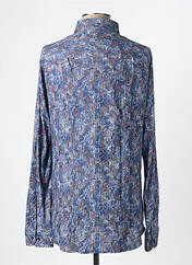 Chemise manches longues bleu DESOTO pour homme seconde vue