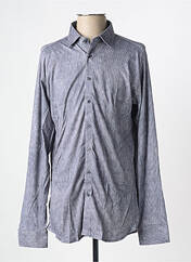 Chemise manches longues gris DESOTO pour homme seconde vue