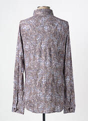 Chemise manches longues marron DESOTO pour homme seconde vue