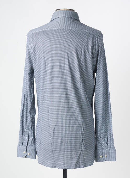 Chemise manches longues bleu DESOTO pour homme