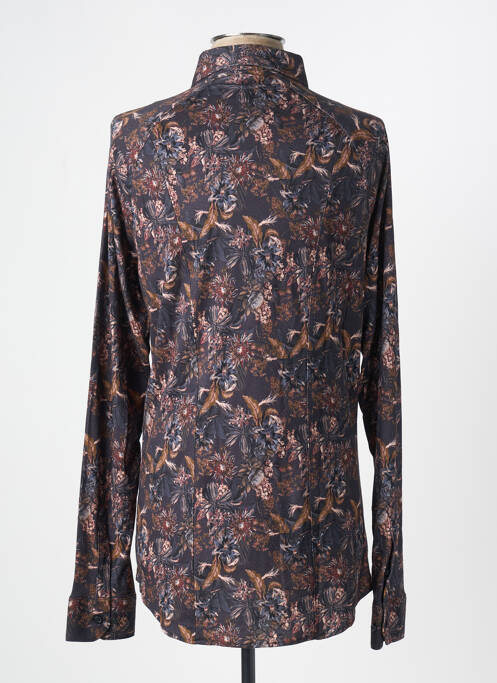 Chemise manches longues bleu DESOTO pour homme