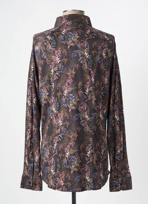 Chemise manches longues noir DESOTO pour homme