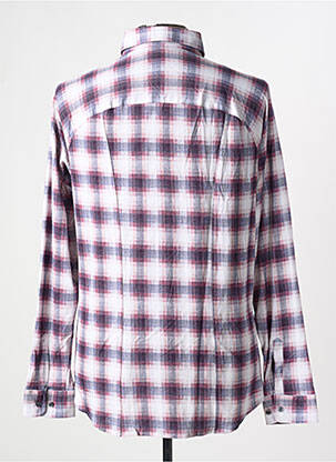Chemise manches longues coupe cintrée rouge DESOTO homme