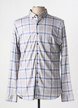 Chemise manches longues beige DESOTO pour homme