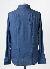 Chemise manches longues bleu DESOTO pour homme seconde vue