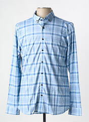 Chemise manches longues bleu DESOTO pour homme seconde vue