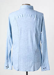 Chemise manches longues bleu DESOTO pour homme seconde vue