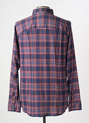 Chemise manches longues bleu DESOTO pour homme seconde vue