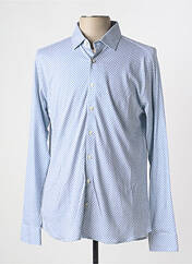 Chemise manches longues bleu DESOTO pour homme seconde vue