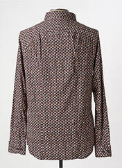 Chemise manches longues marron DESOTO pour homme seconde vue