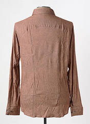 Chemise manches longues orange DESOTO pour homme seconde vue