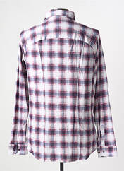 Chemise manches longues rouge DESOTO pour homme seconde vue