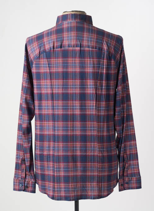 Chemise manches longues bleu DESOTO pour homme