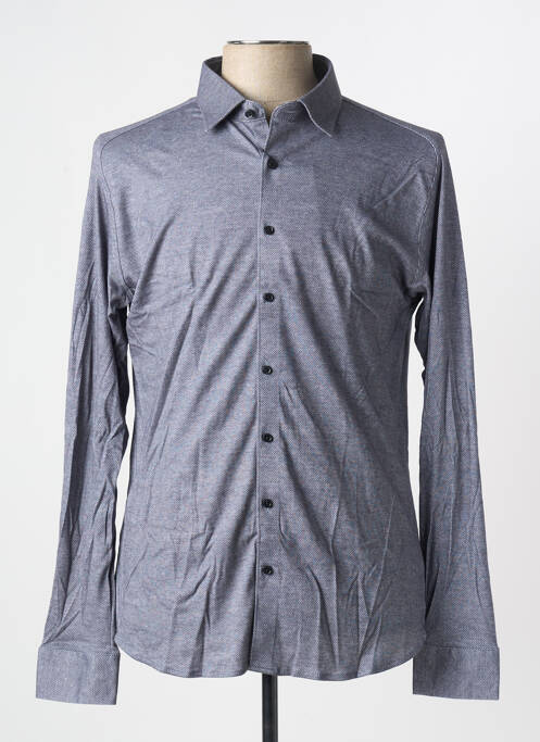 Chemise manches longues gris DESOTO pour homme