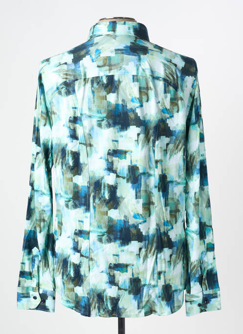 Chemise manches longues vert DESOTO pour homme