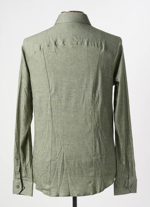 Chemise manches longues vert DESOTO pour homme